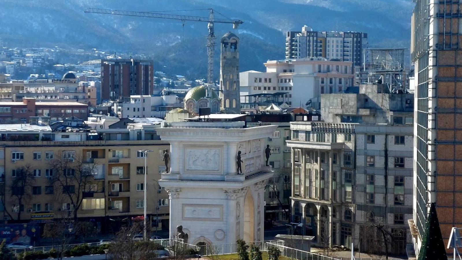 Mina Modern & Cozy Apartment Main City Square Gtc Skopje Luaran gambar